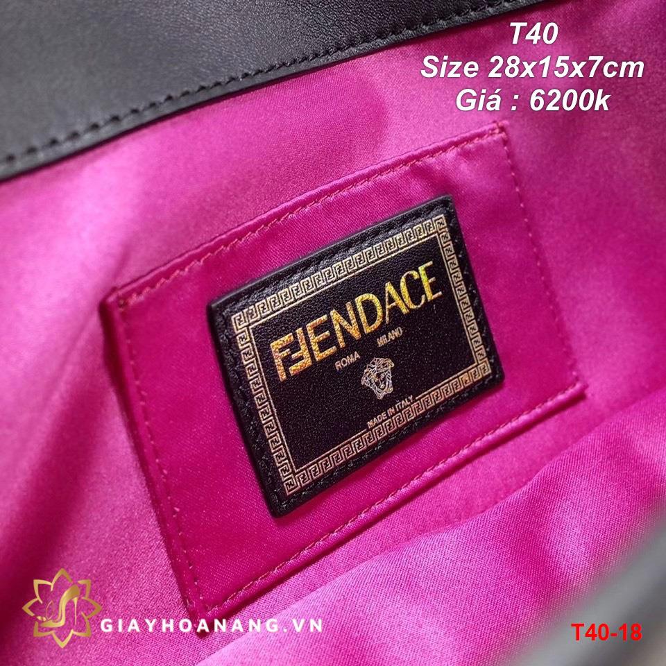 T40-18 Fendi túi size 28cm siêu cấp