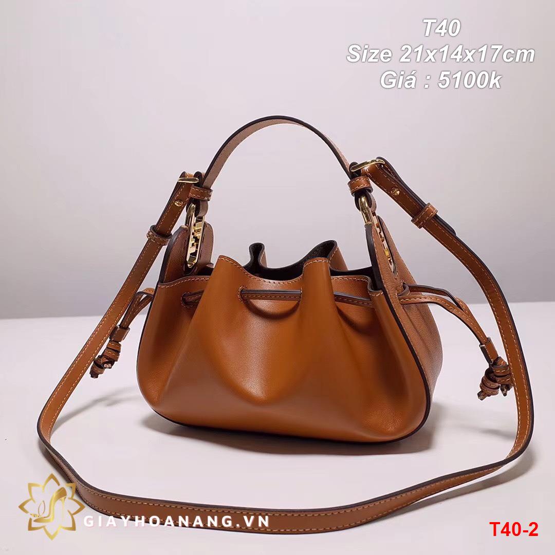 T40-2 Fendi túi size 21cm siêu cấp