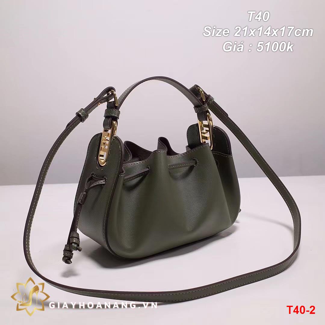 T40-2 Fendi túi size 21cm siêu cấp