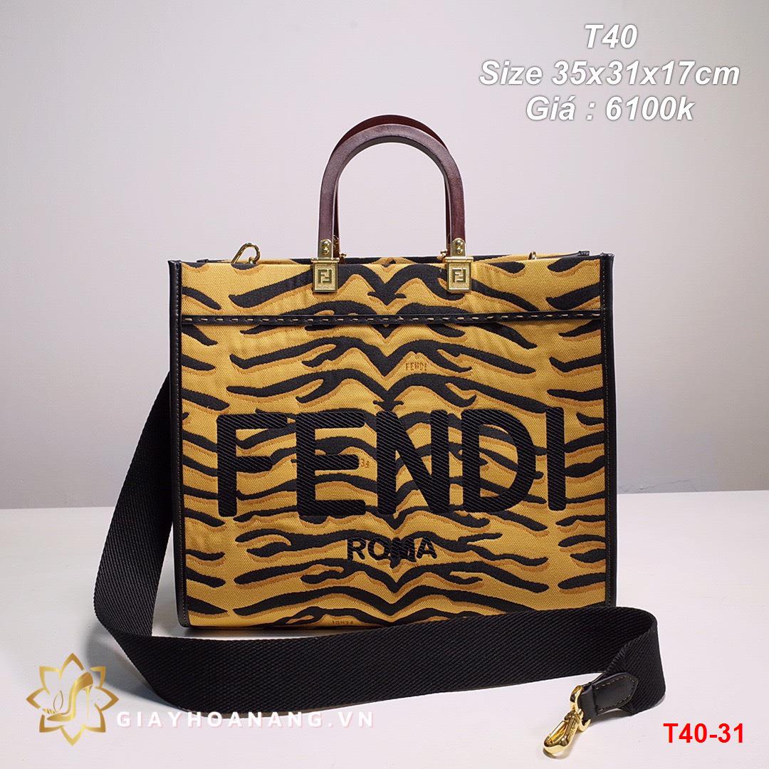 T40-31 Fendi túi size 35cm siêu cấp