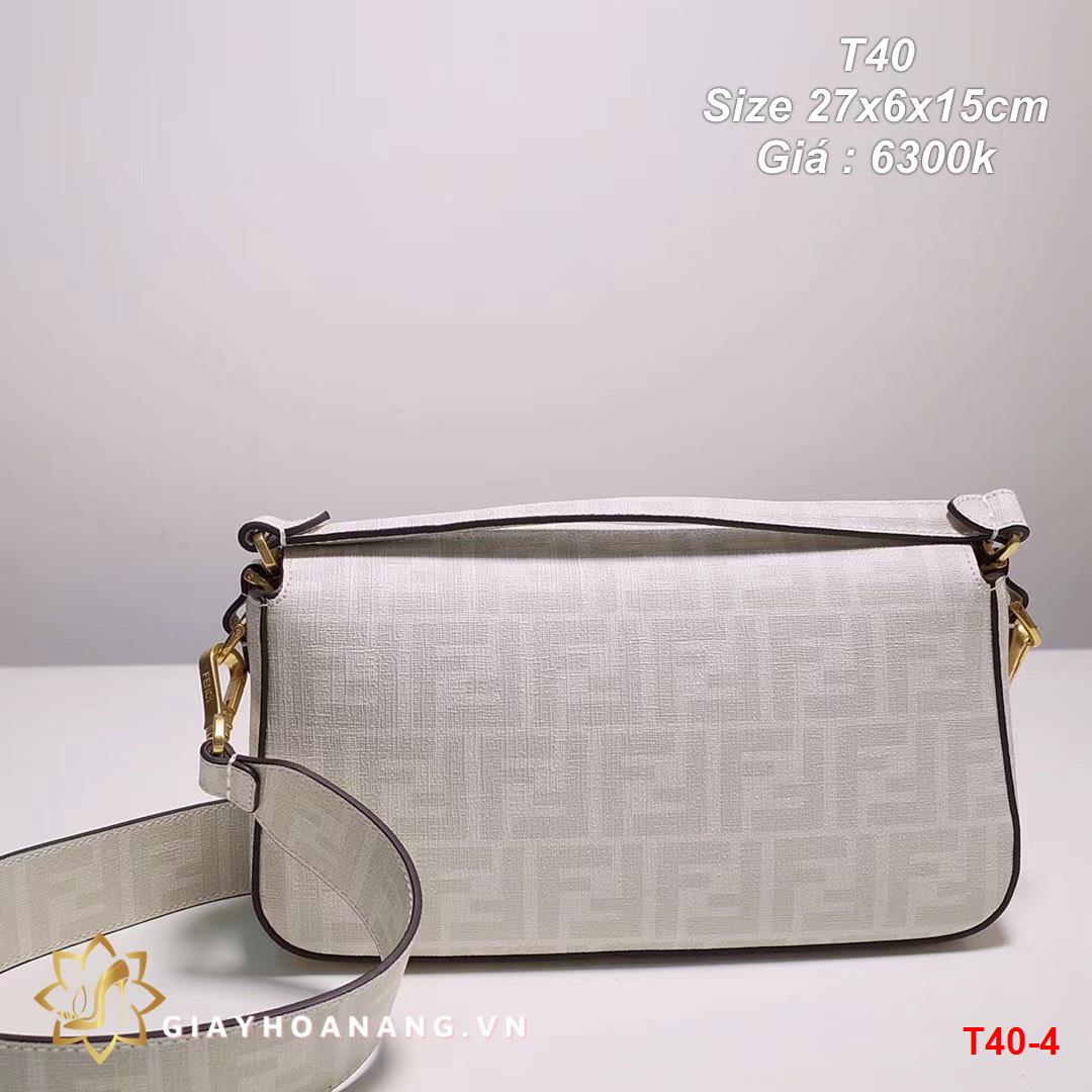 T40-4 Fendi túi size 27cm siêu cấp