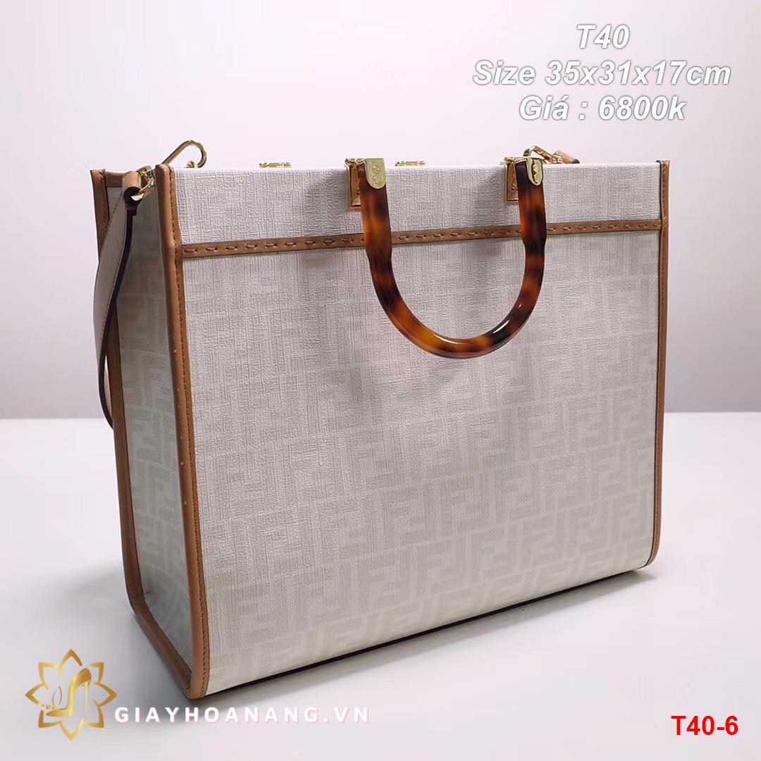 T40-6 Fendi túi size 35cm siêu cấp