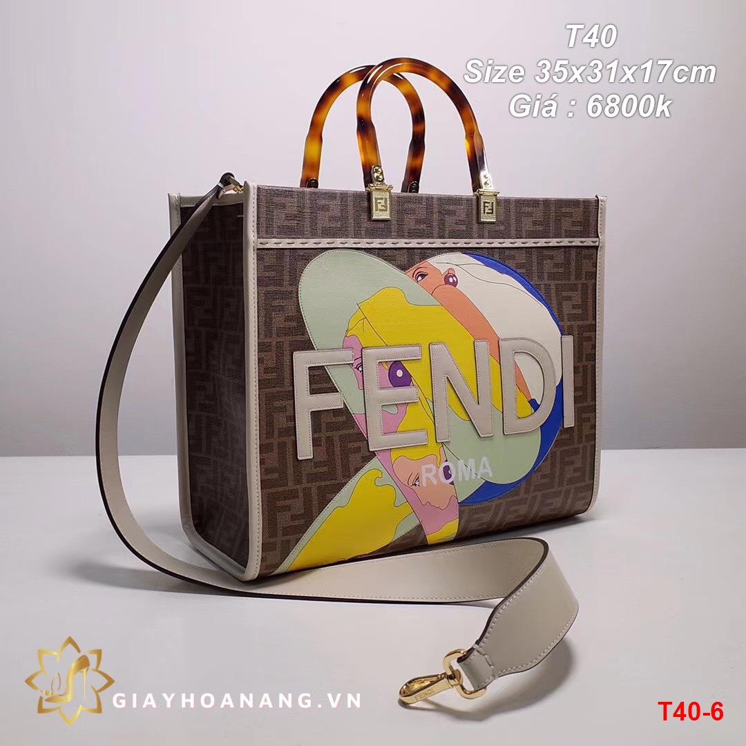 T40-6 Fendi túi size 35cm siêu cấp