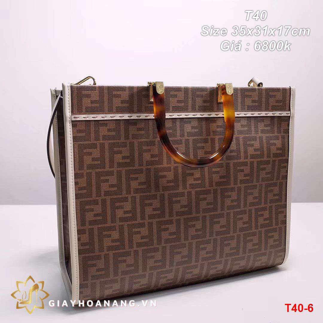 T40-6 Fendi túi size 35cm siêu cấp