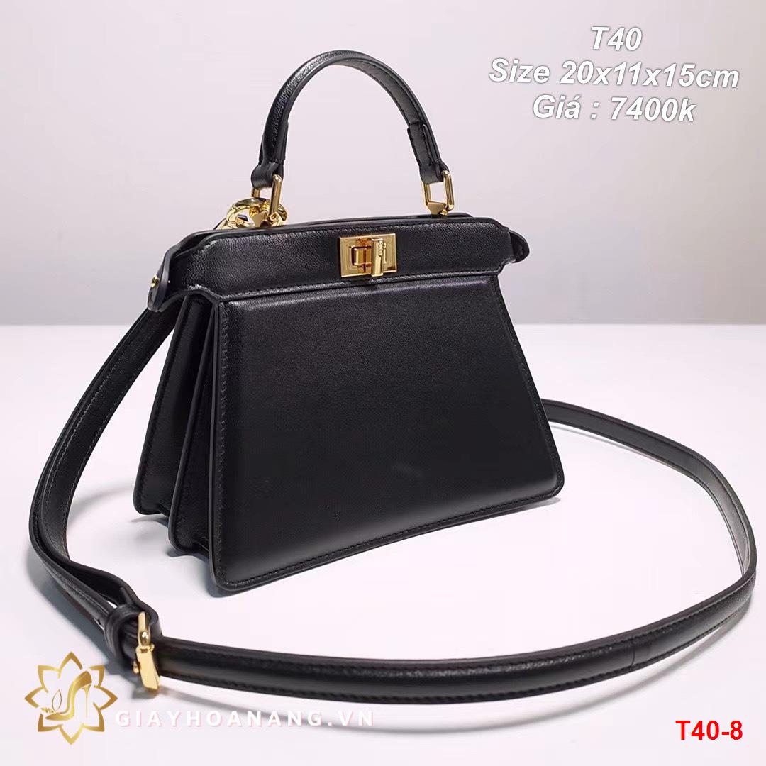 T40-8 Fendi túi size 20cm siêu cấp