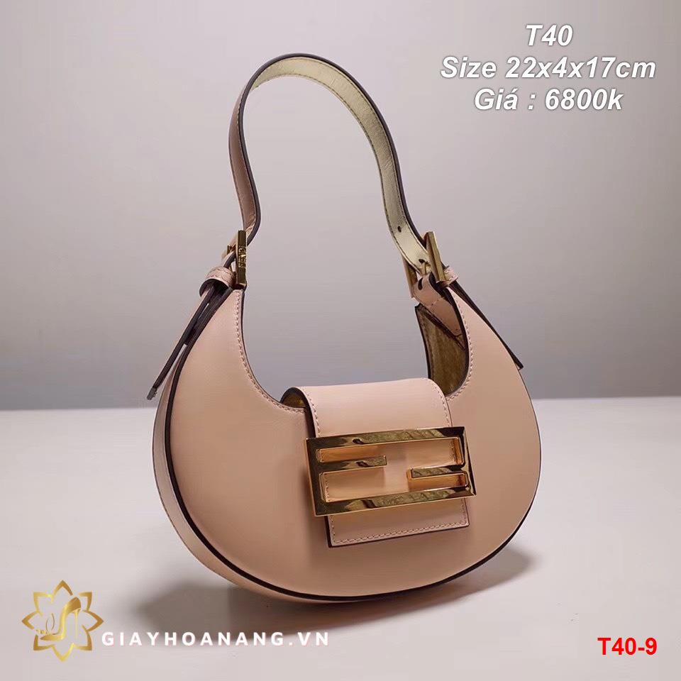 T40-9 Fendi túi size 22cm siêu cấp