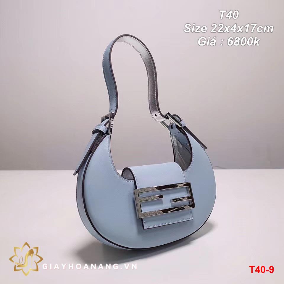 T40-9 Fendi túi size 22cm siêu cấp