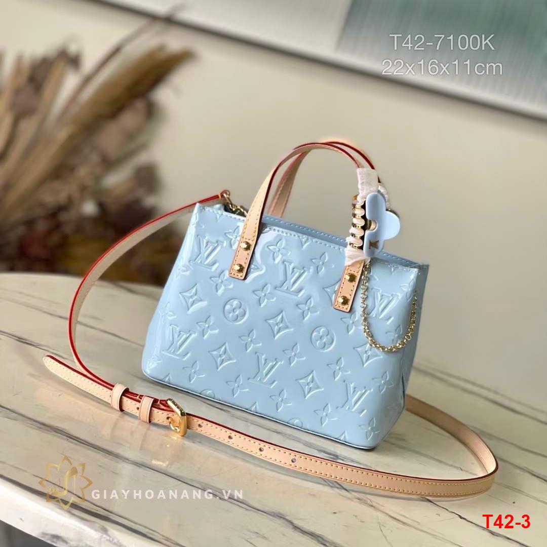 T42-3 Louis Vuitton túi xách siêu cấp size 22cm