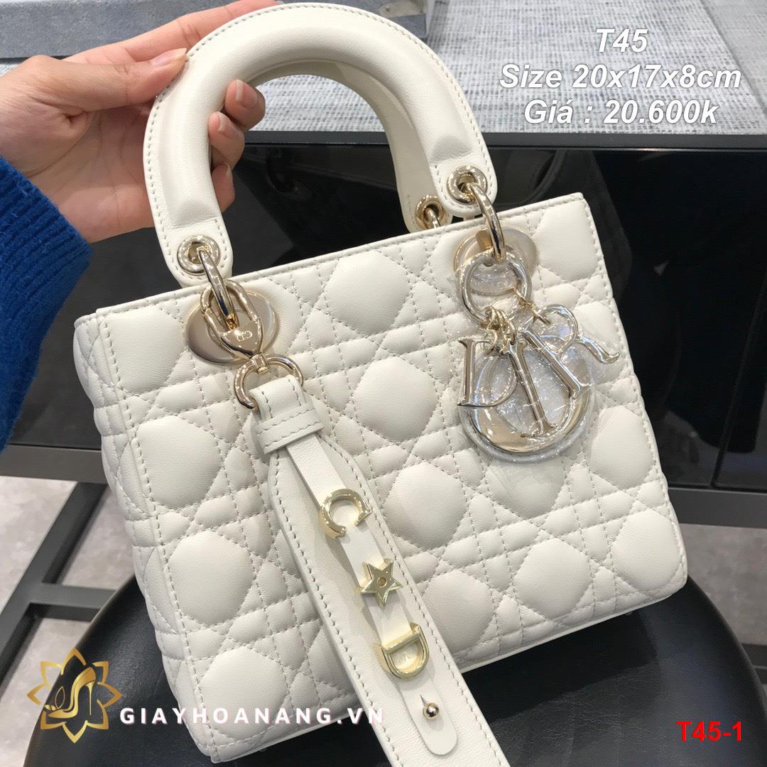 T45-1 Dior túi size 20cm siêu cấp