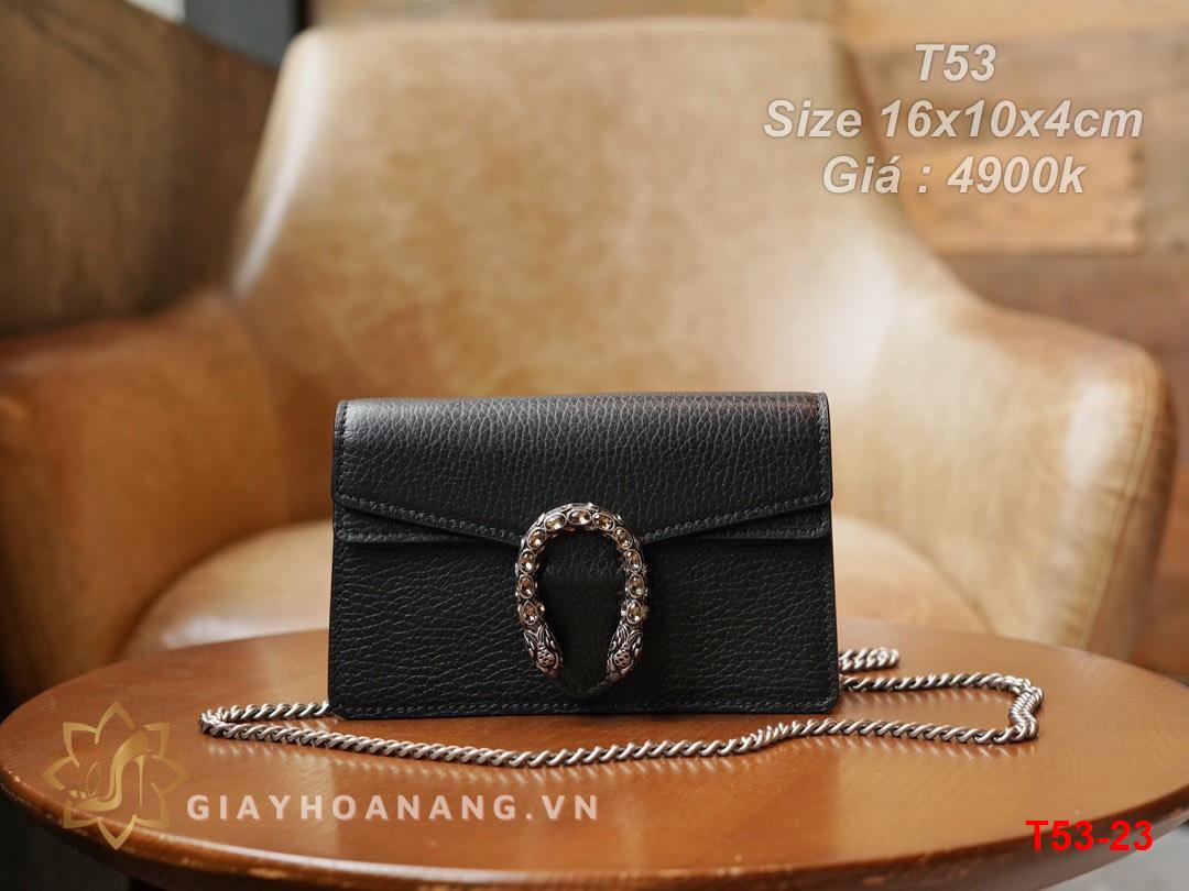 T53-23 Gucci túi size 16cm siêu cấp