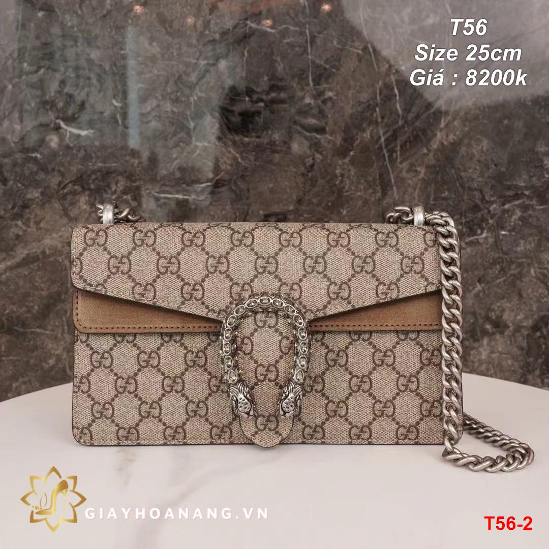 T56-2 Gucci túi size 25cm siêu cấp