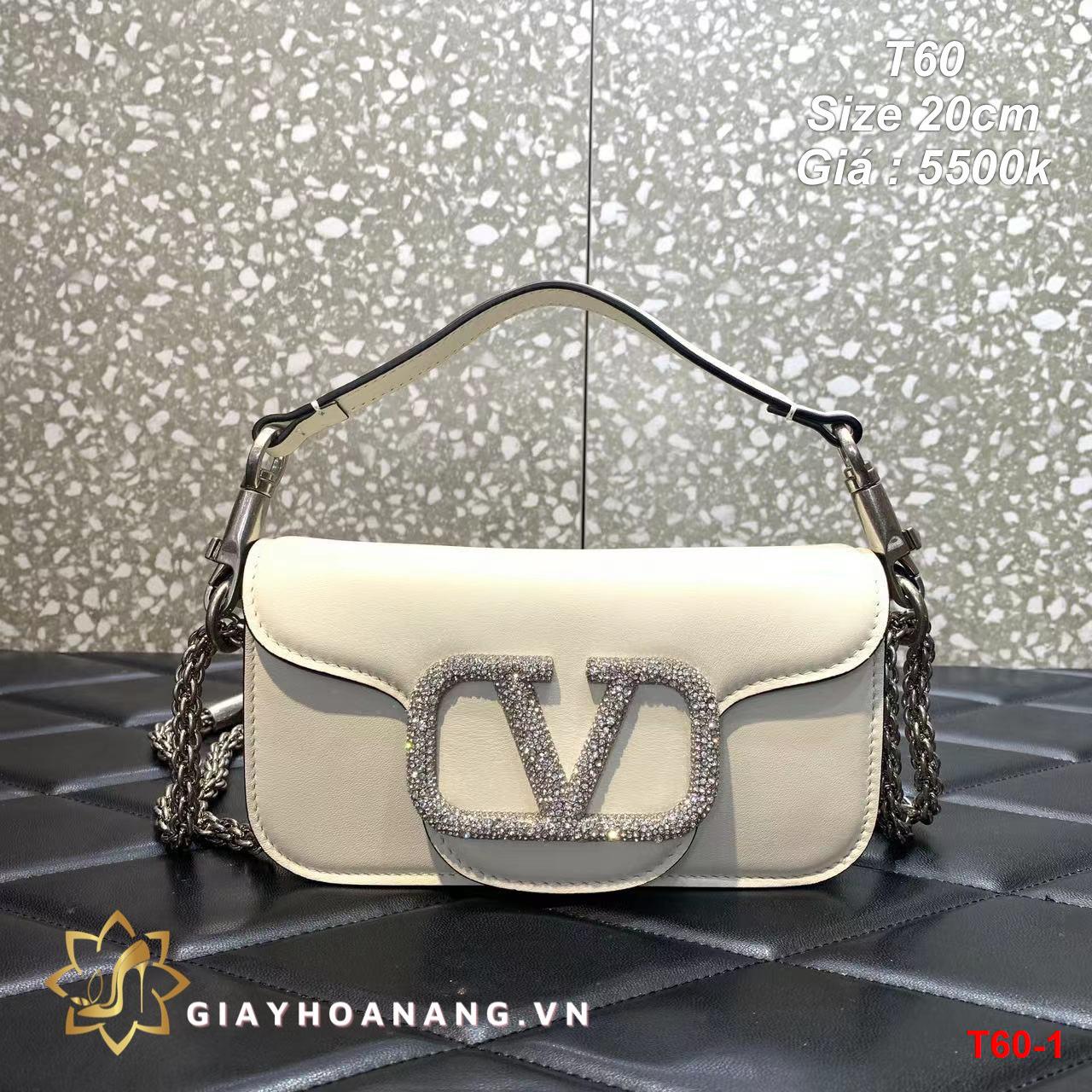 T60-1 Valentino túi size 20cm siêu cấp