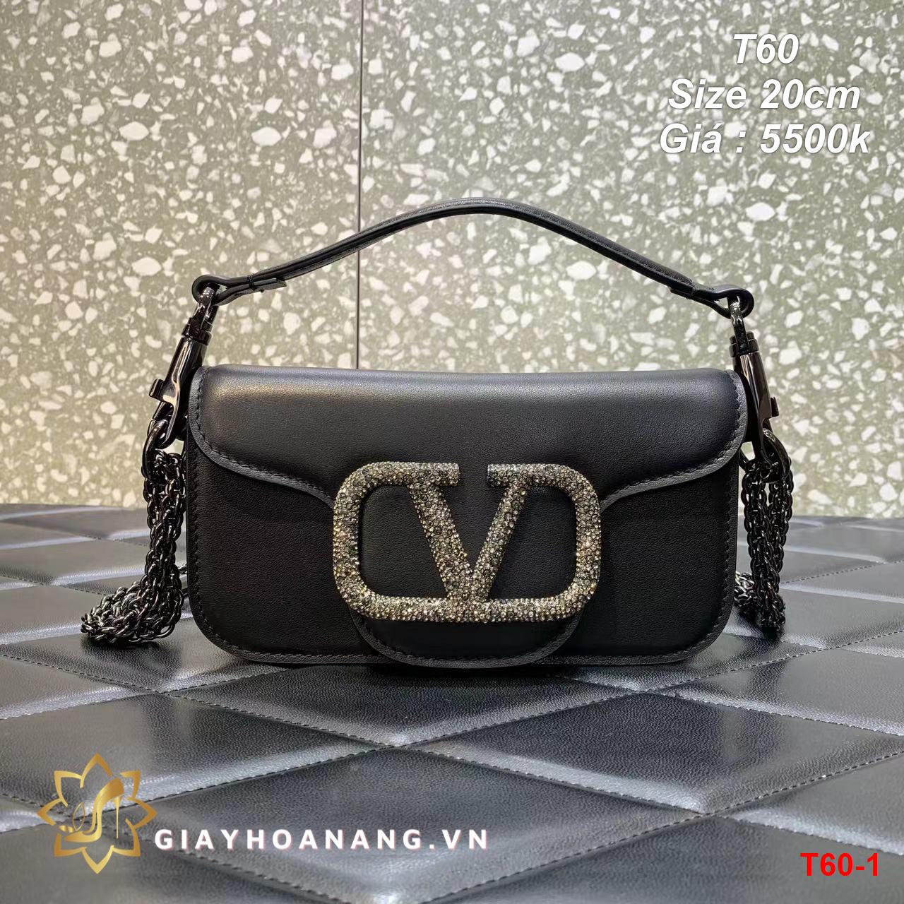 T60-1 Valentino túi size 20cm siêu cấp