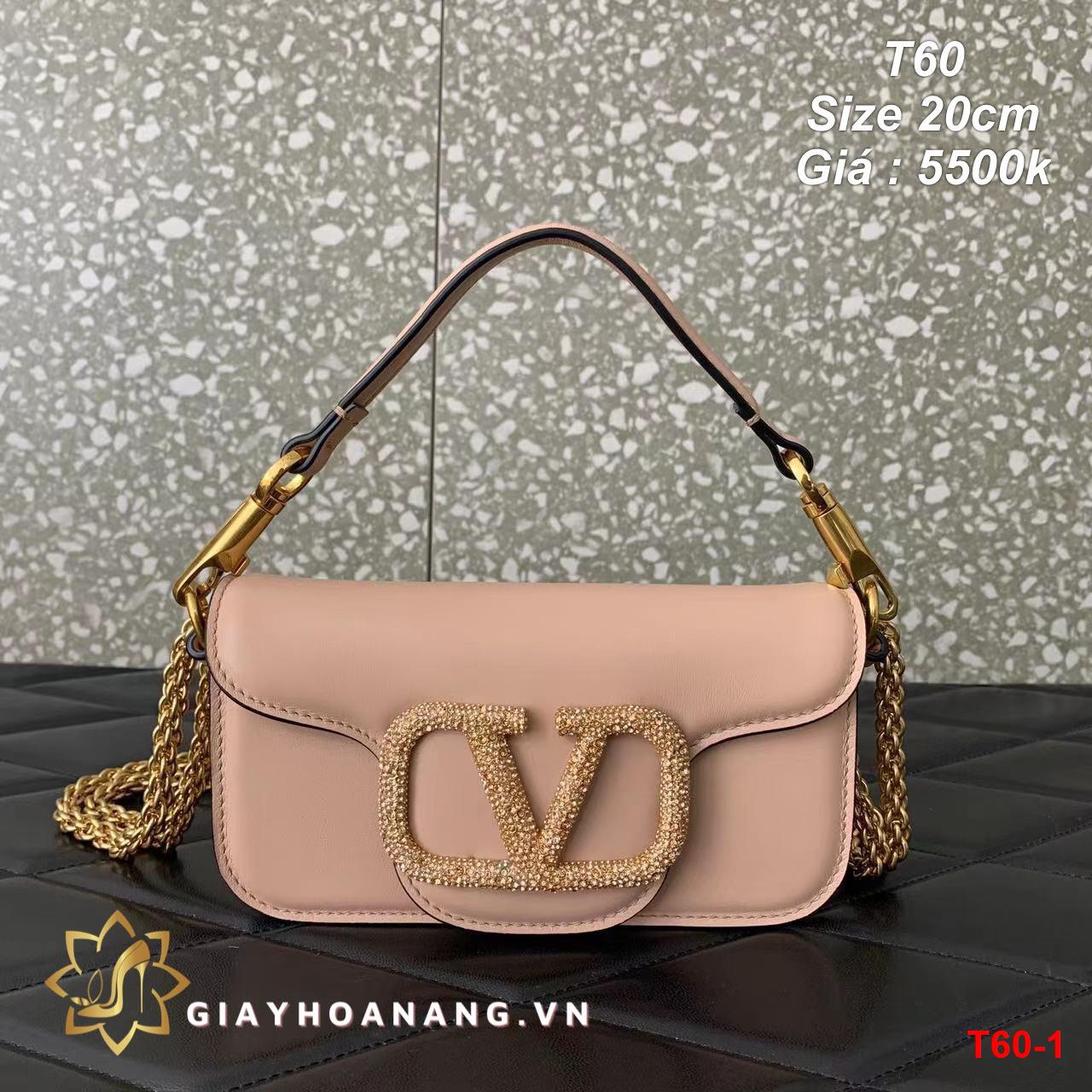 T60-1 Valentino túi size 20cm siêu cấp