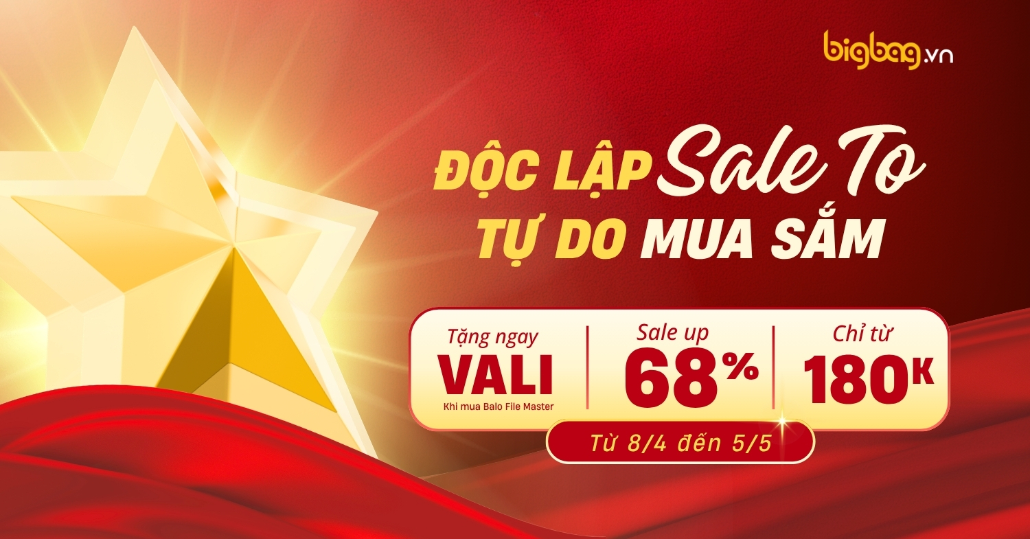 BALO CẶP TÚI GIẢM SỐC TẠI BIGBAG