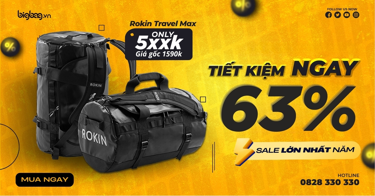 BIGBAG GIẢM GIÁ SỐC BALO, CẶP TÚI DU LỊCH