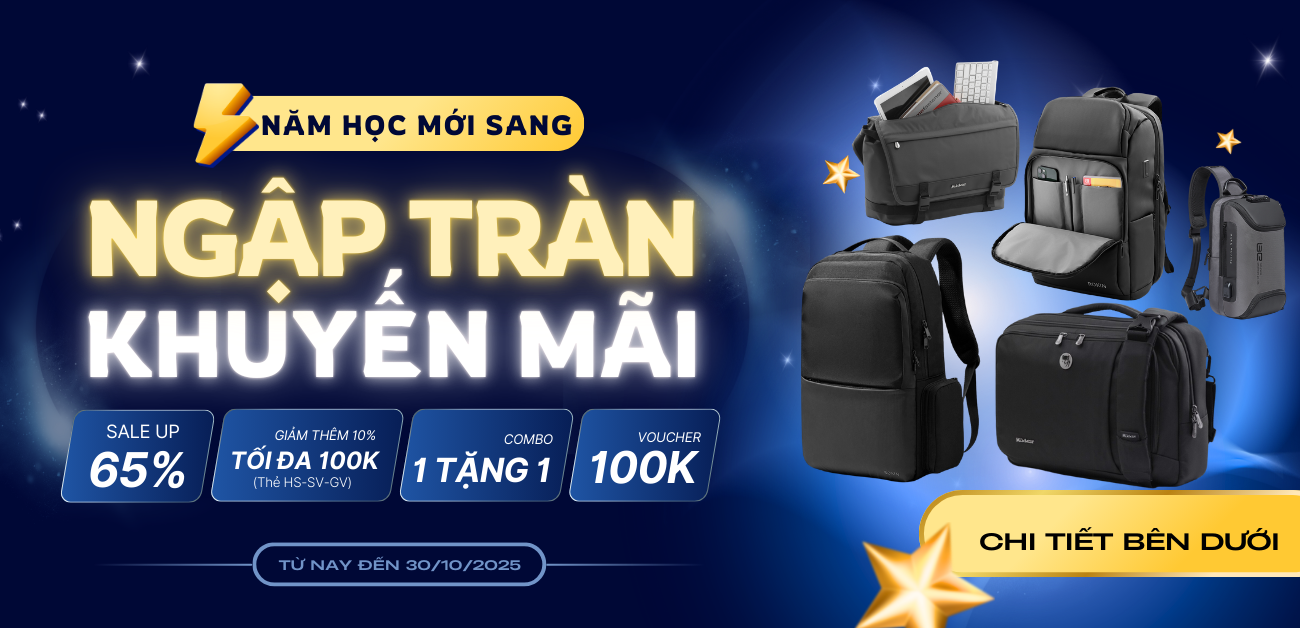 BALO, CẶP TÚI GIẢM GIÁ SỐC BACK TO SCHOOL TẠI BIGBAG