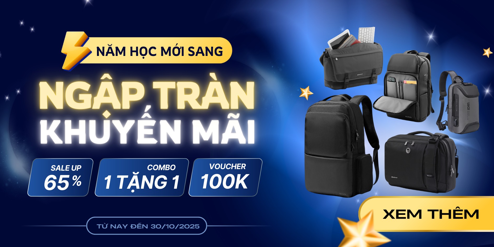 BALO CẶP TÚI GIẢM SỐC TẠI BIGBAG