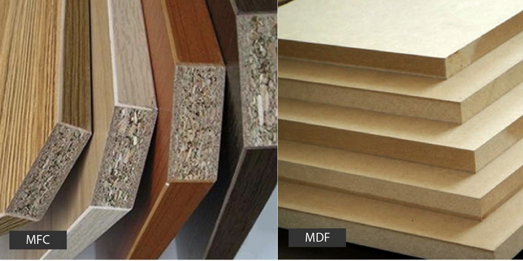 Gỗ MDF và MFC loại nào tốt hơn? Phân biệt 2 dòng gỗ công nghiệp phổ biến nhất.