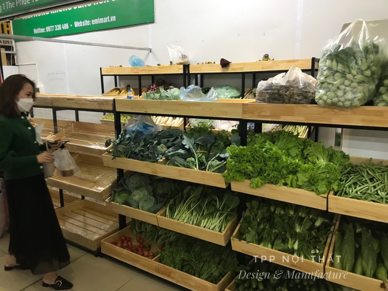 BÁO GIÁ KỆ TRƯNG BÀY THỰC PHẨM SẠCH, RAU CỦ QUẢ CHO CỬA HÀNG TẠP HÓA ...