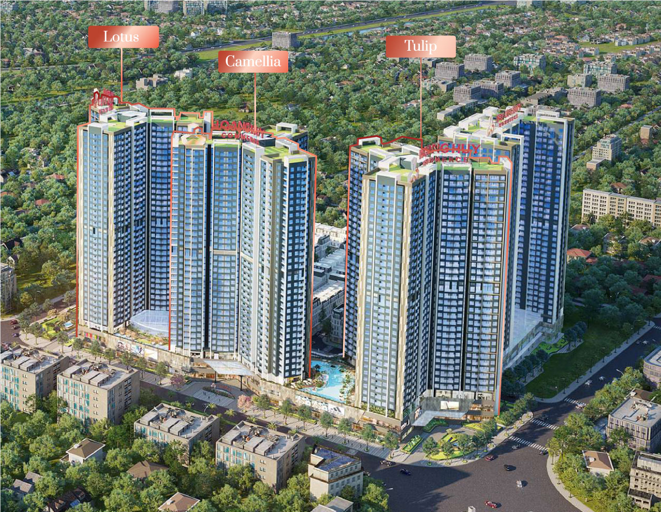 DỰ ÁN HOÀNG HUY COMMERCE - GĐ1