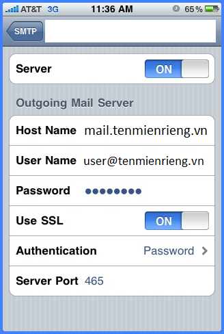 Hướng dẫn cài đặt email trong Outlook Express và Microsoft Outlook