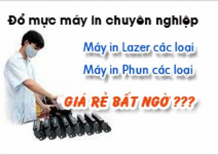 Dịch vụ bơm mực SAMSUNG tại nhà, tại văn phòng, nhanh chóng, giá rẻ