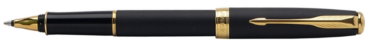 Bút dạ bi Parker Sonnet Mate Black cài vàng