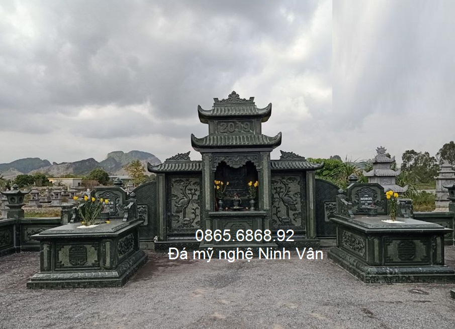 lăng mộ đá xanh rêu đẹp nhất thái bình