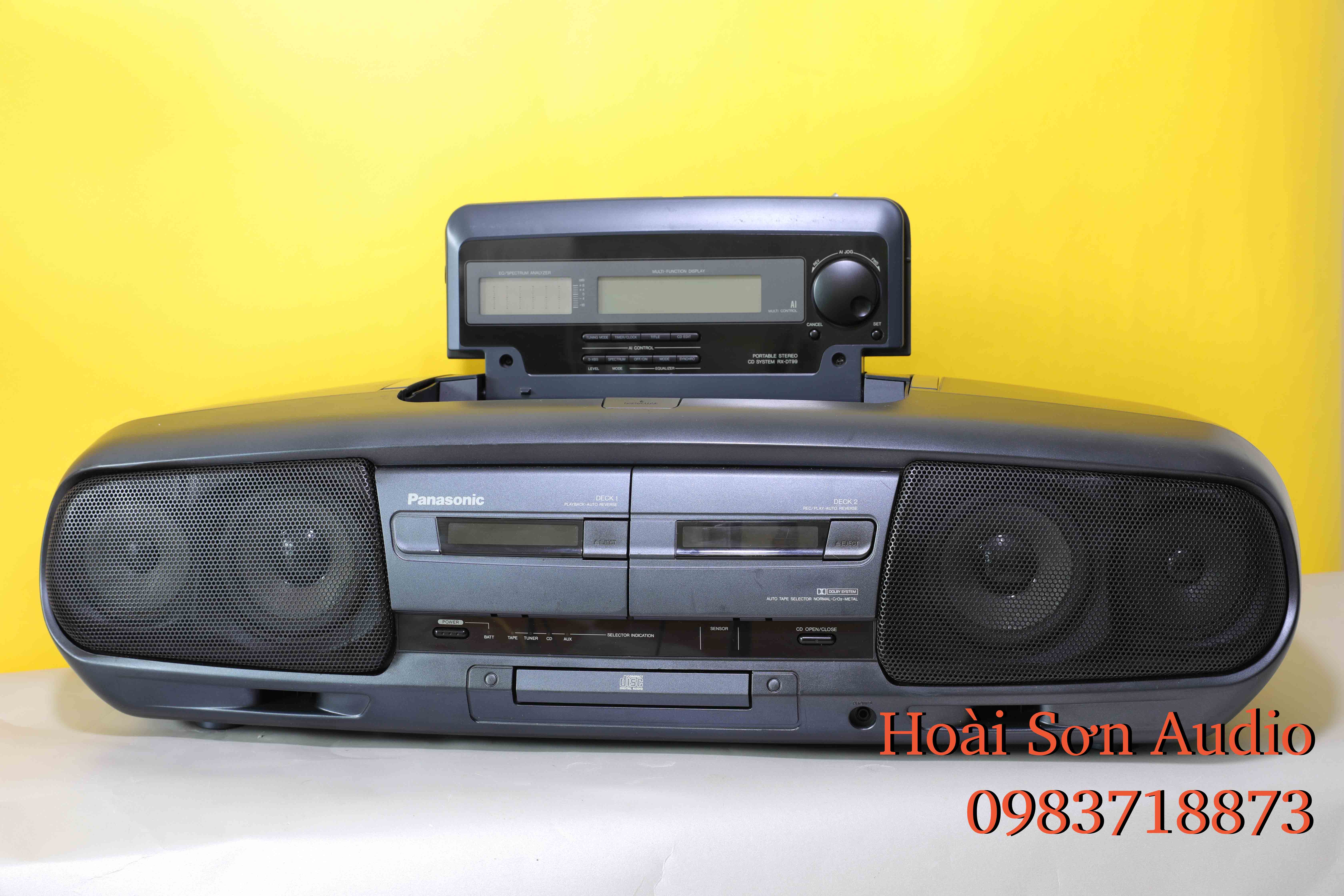 BOOMBOX PANASONIC DT99 AUDIO