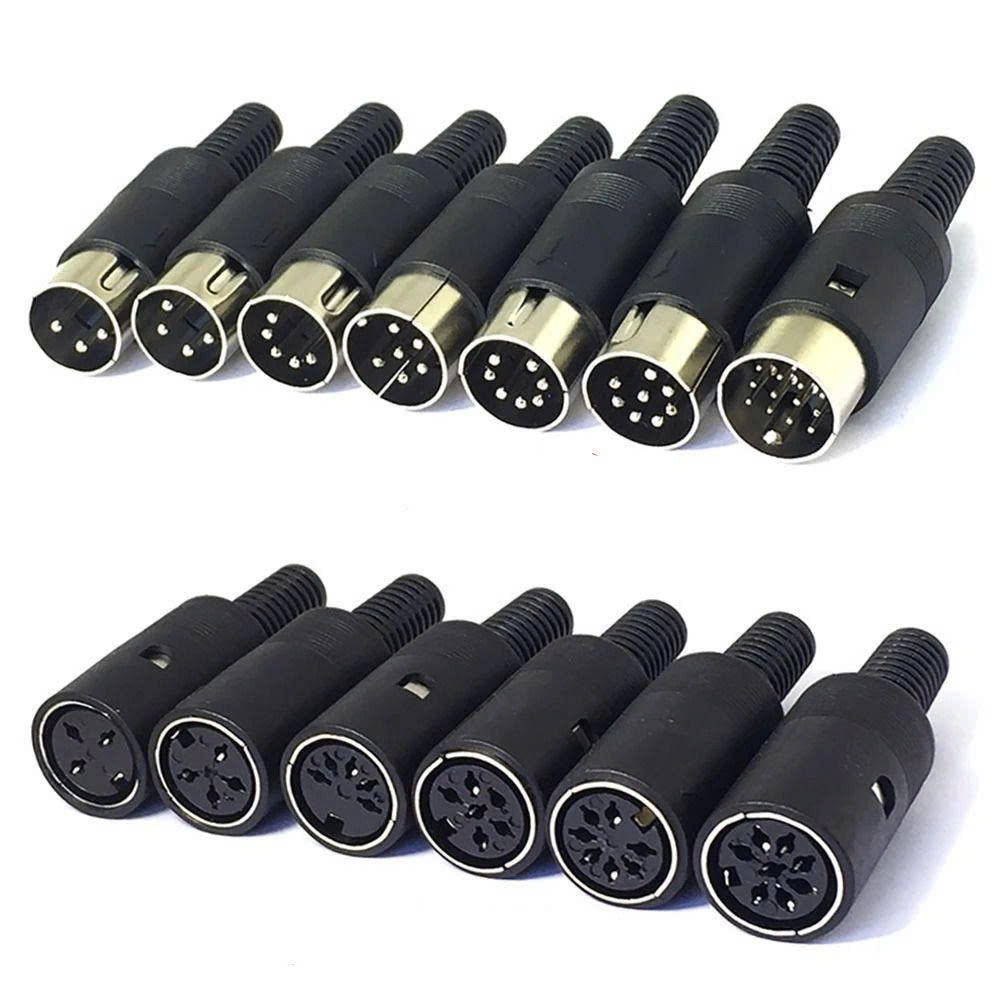 1 Đầu Nối Phích Cắm 3 / 4 / 5 / 6 / 7 / 8 Pin