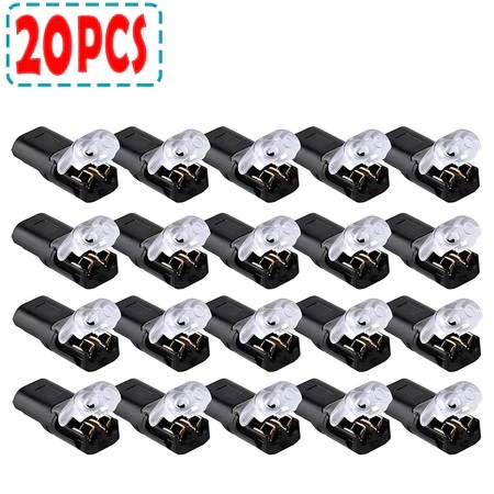 Bộ đầu nối điện 2 pin chống nước