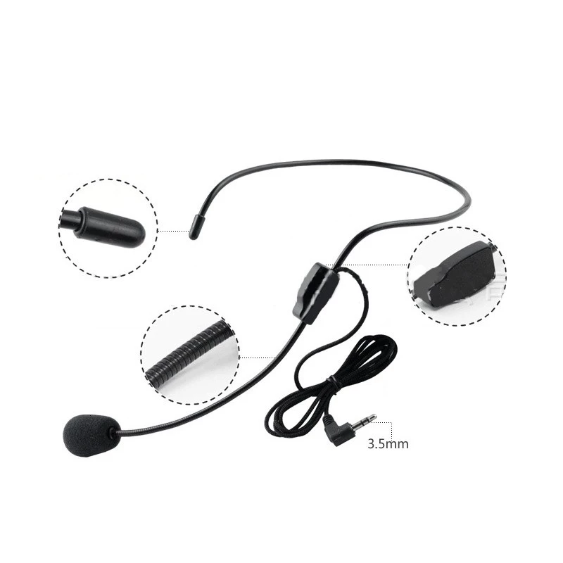 Mic trợ giảng có dây aporo T16 nhỏ gọn bluetooth 5.0, khe thẻ nhớ, usb