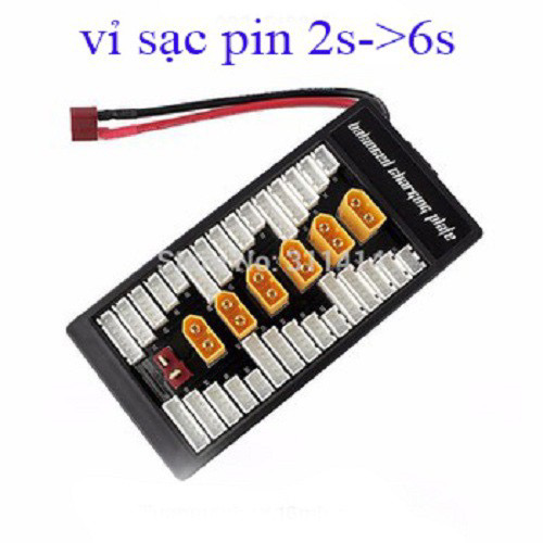 Vỉ sạc pin xt60 cho pin từ 2S đến 6S