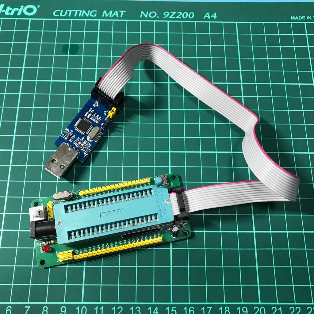 Bộ kit nạp 8051 cho IC AT89S52 AT89S51 ISP USB ASP