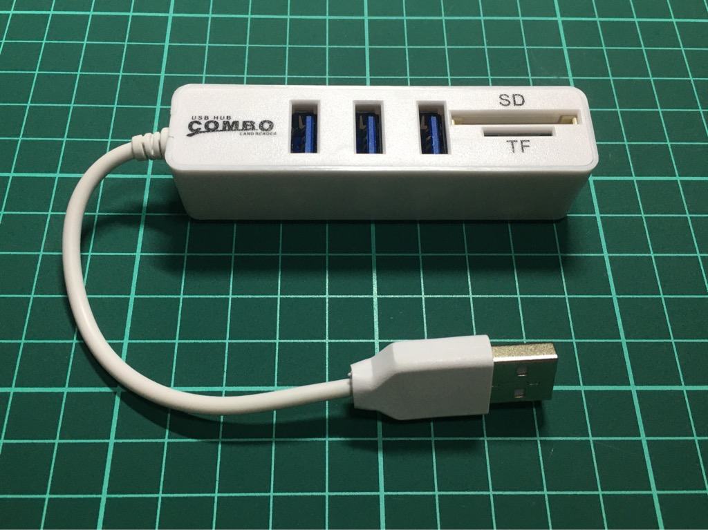 Cổng chia Hub 3 USB thẻ SD và TF
