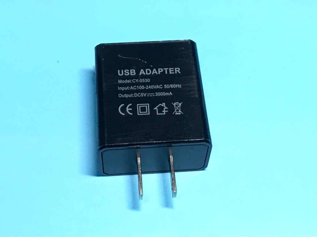Củ nguồn sạc Raspberry Pi 5V 3A tiêu chuẩn Mỹ giao tiếp USB
