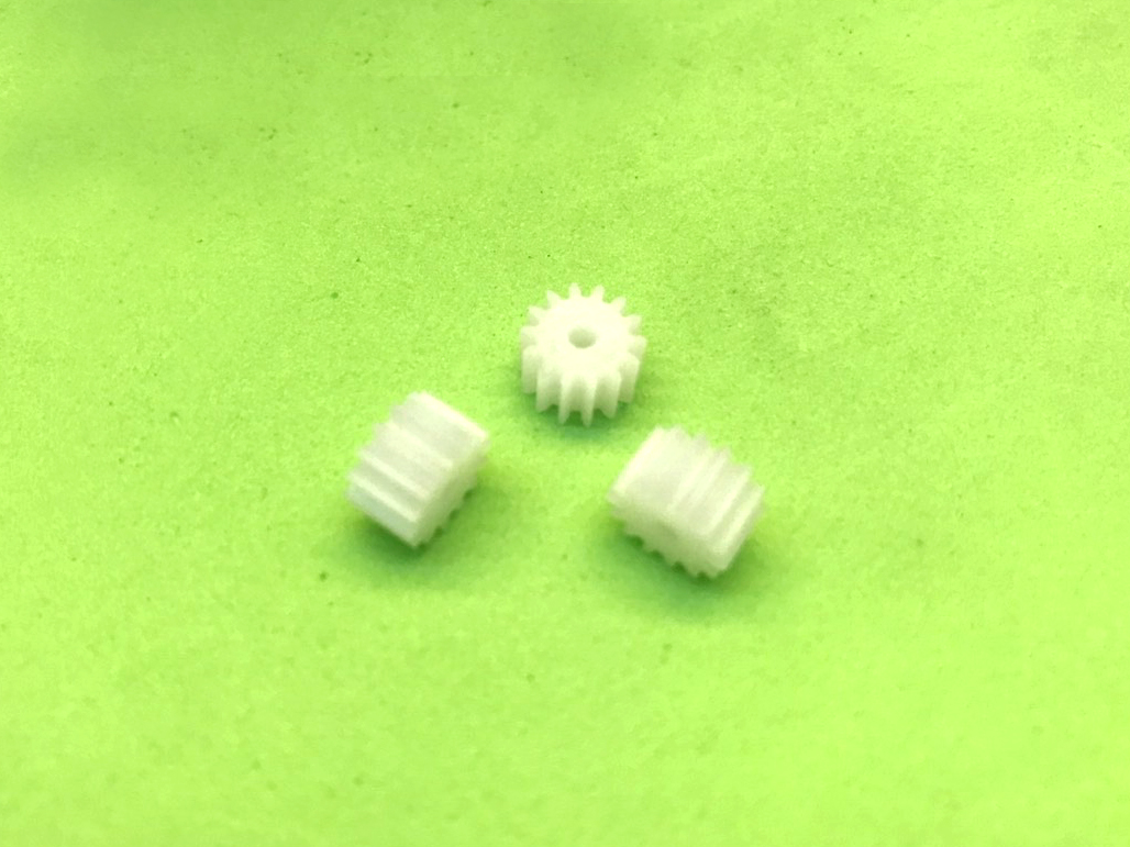 Bánh răng nhựa trục 2mm