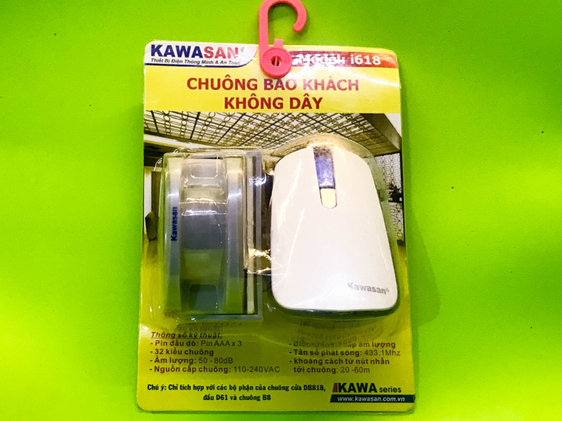 Chuông Báo Khách Không Dây KW-I618