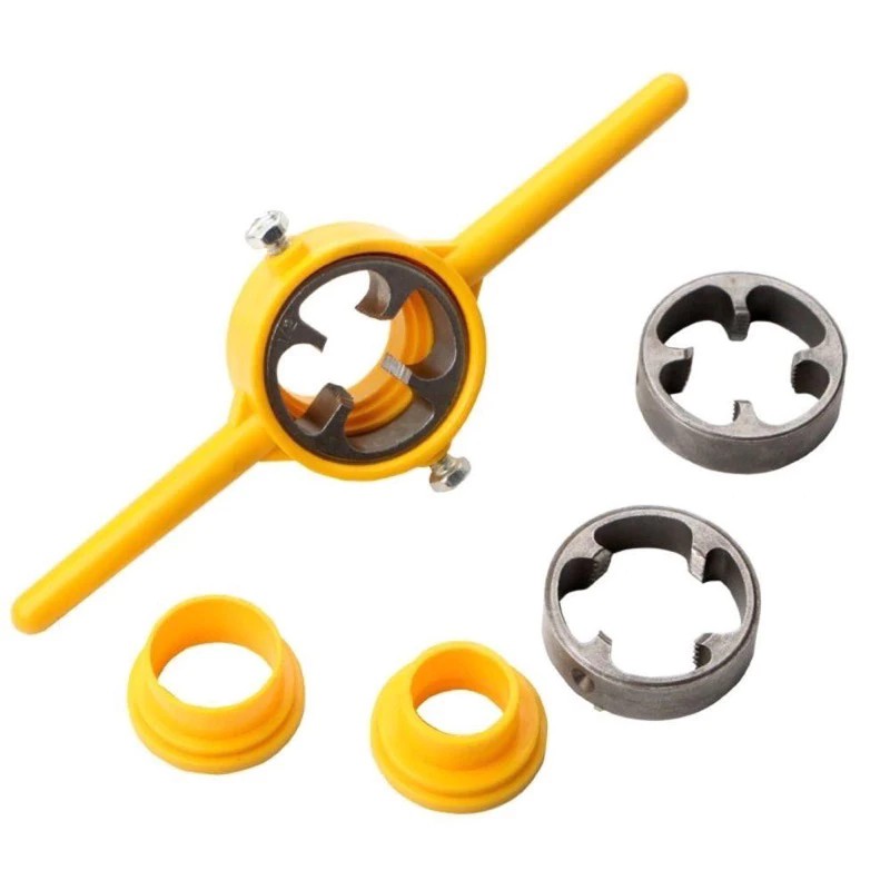 6 Cái bộ NPT Die-Cờ Lê Ống Nước Nhựa Die Di Động