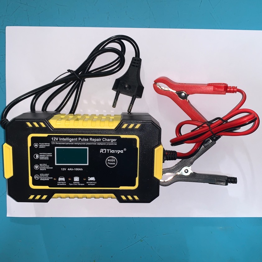 Sạc bình ắc quy 12V 100Ah TIANYE có khử sunfat dòng sạc