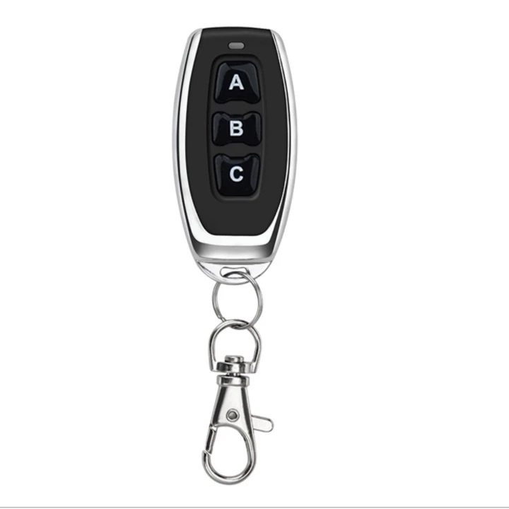 điều khiển từ xa 3 nút A B C RF433