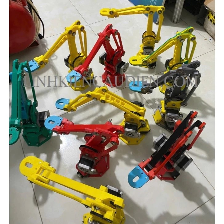 Cánh tay Robot 3D ARM 3 bậc tự do sử dụng giác hút, tay kẹp