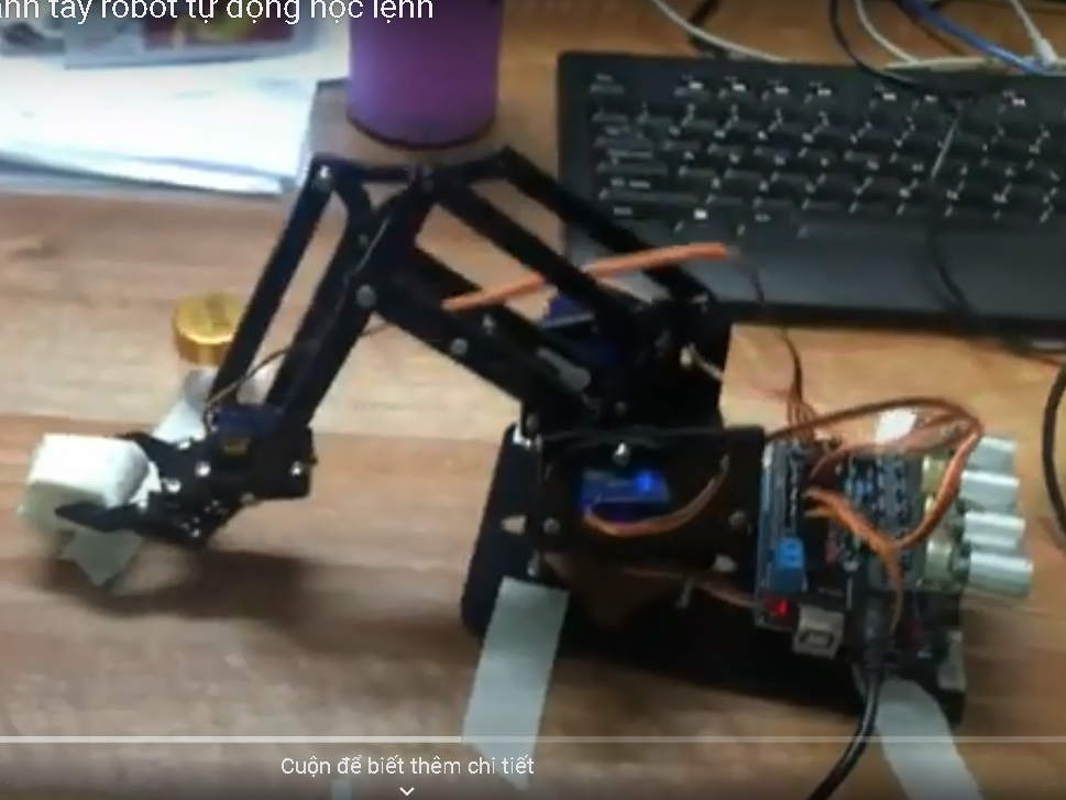 Cánh tay Robot tự học lệnh kit ABB