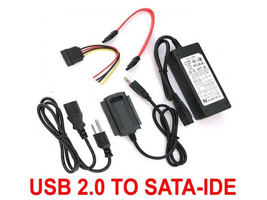 Cáp đọc ổ cứng IDE, Sata qua cổng USB