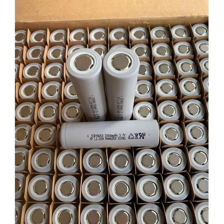 Cell pin 18650 TP xám 2000mah xả 10C 20A