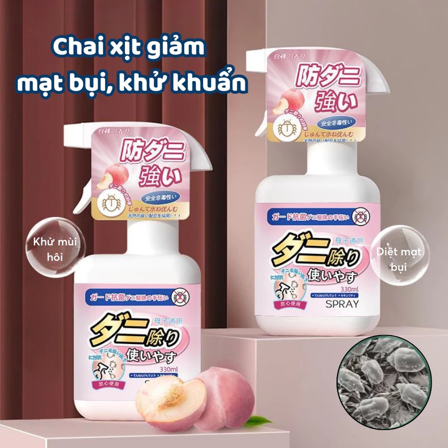 Chai xịt mạt bụi AMOS 330ml