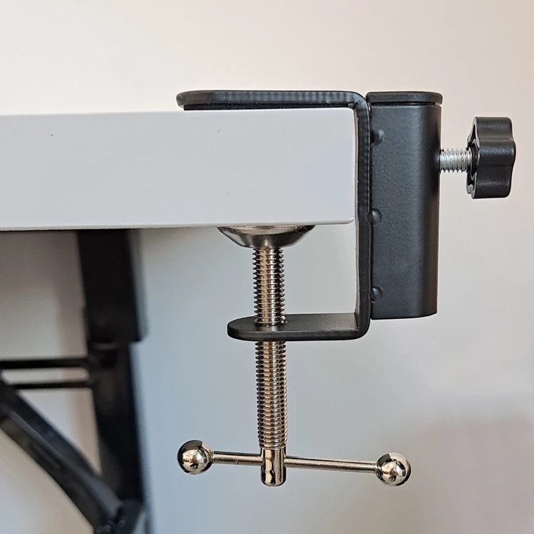 Chân kẹp bàn kim loại, chân giá đỡ kẹp bàn