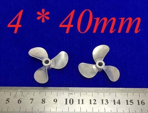 CHÂN VỊT KIM LOẠI 3 LÁ 40mm x 4mm