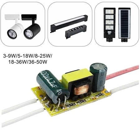 Công suất trình điều khiển LED 3-50W Mô-đun làm mát biến áp chiếu sáng dòng điện không đổi Boar